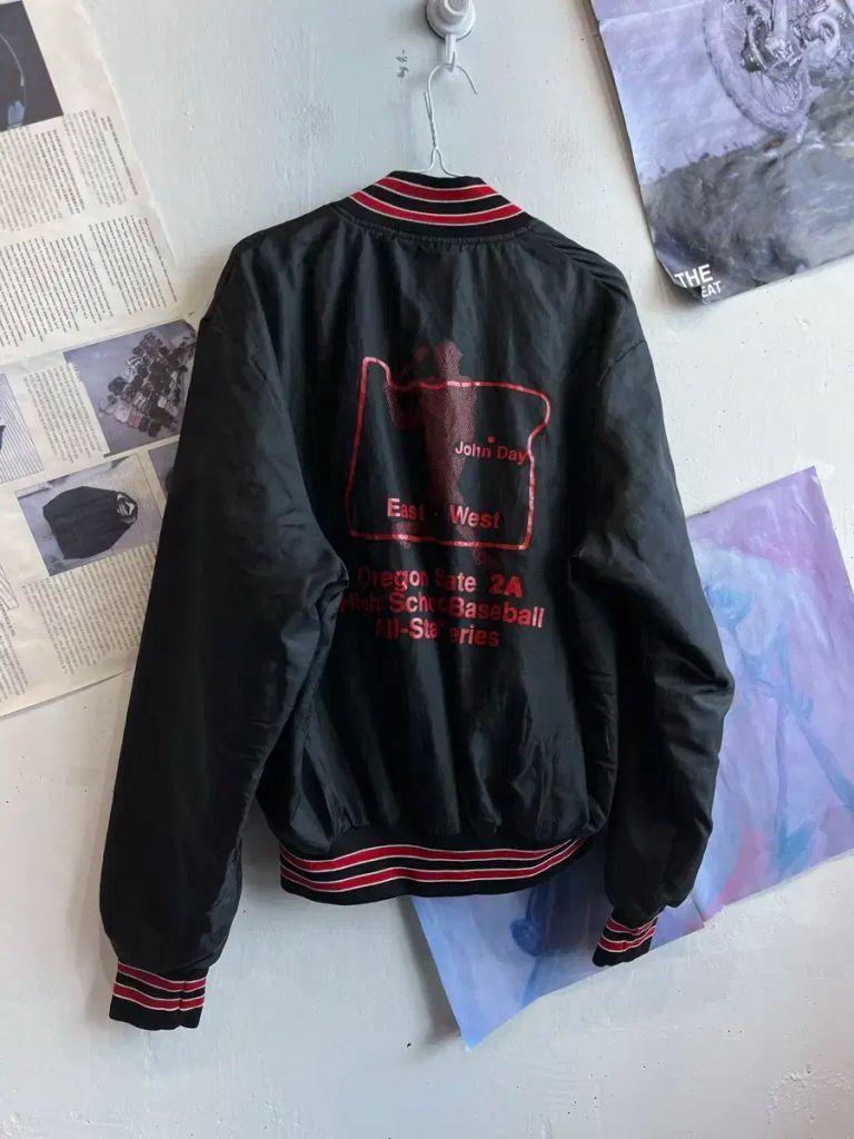 Holloway 나일론 바시티 자켓 made in USA 8