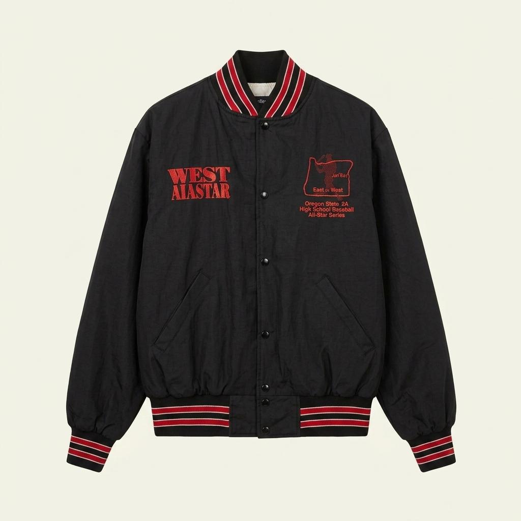 Holloway 나일론 바시티 자켓 made in USA 1