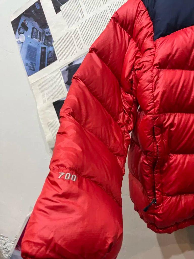 노스페이스 눕시 700 구스다운 패딩 레드 95 3