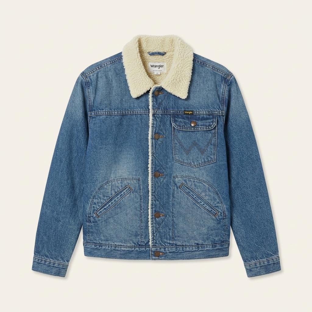 Wrangler 랭글러 데님 쉐르파 양털 자켓 우먼즈 1