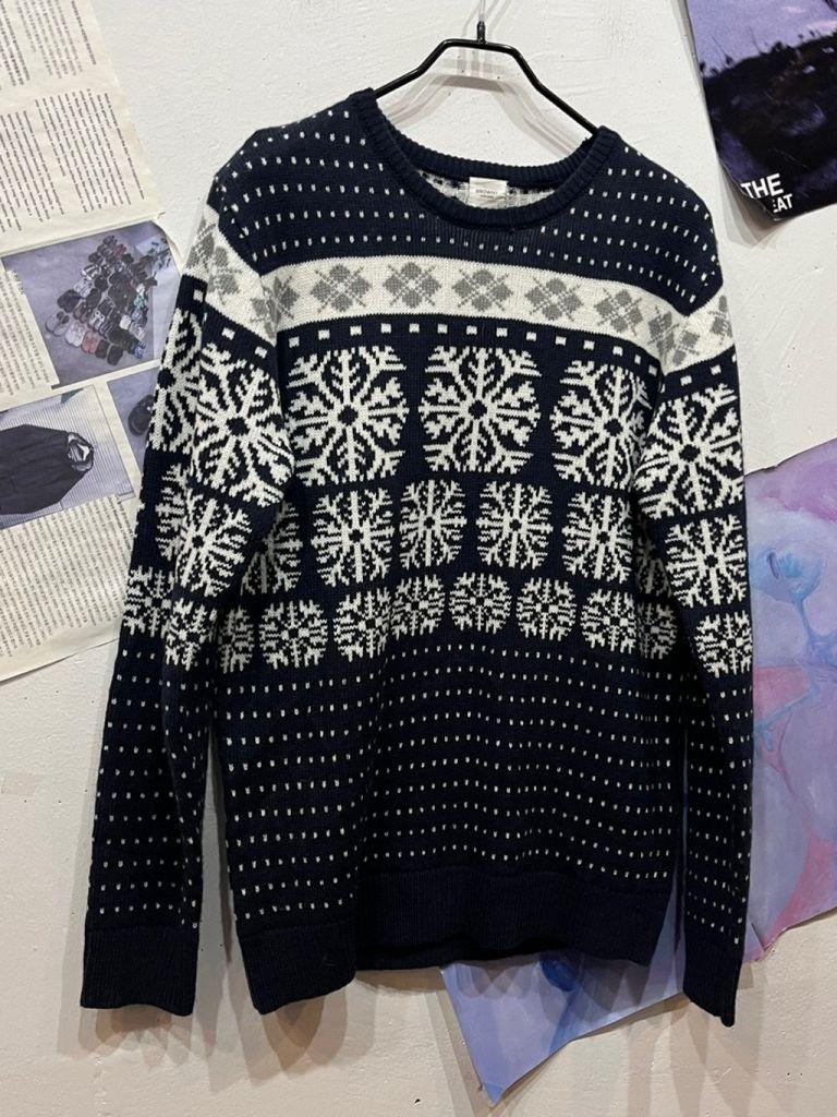 일본빈티지 BROWNY JPN 노르딕 니트 2