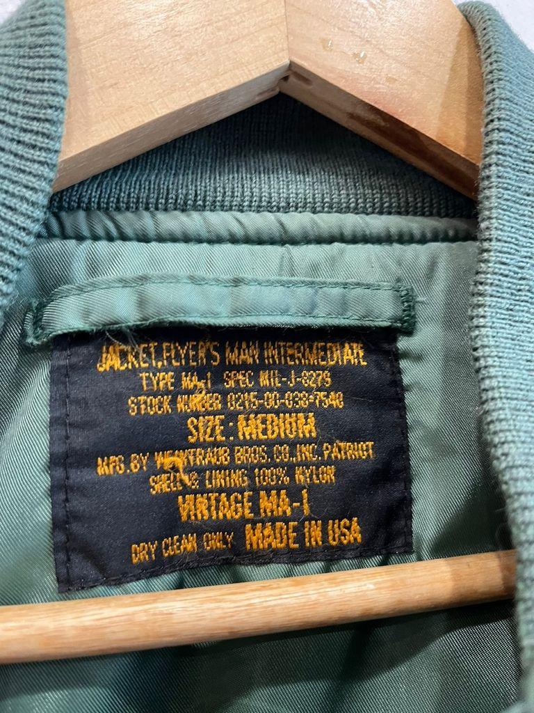 90s WEINTRAUB bros ma-1 자켓 made in USA 3