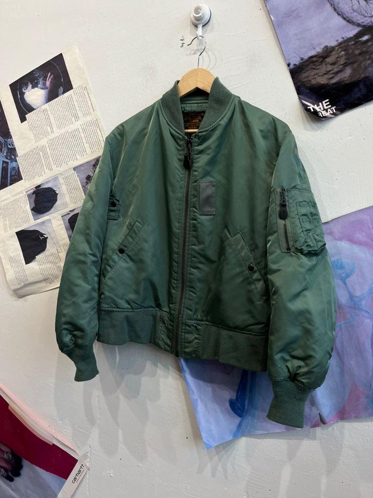90s WEINTRAUB bros ma-1 자켓 made in USA 2