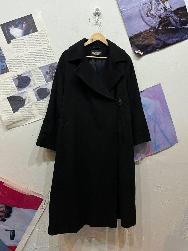 MADE IN ENGLAND 울 앙고라 캐시미어 맥시 롱코트 우먼즈 2