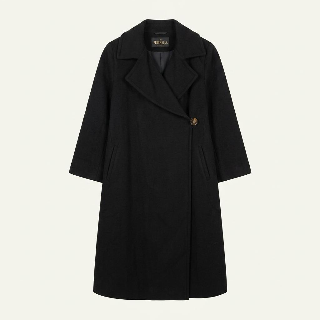 MADE IN ENGLAND 울 앙고라 캐시미어 맥시 롱코트 우먼즈 1