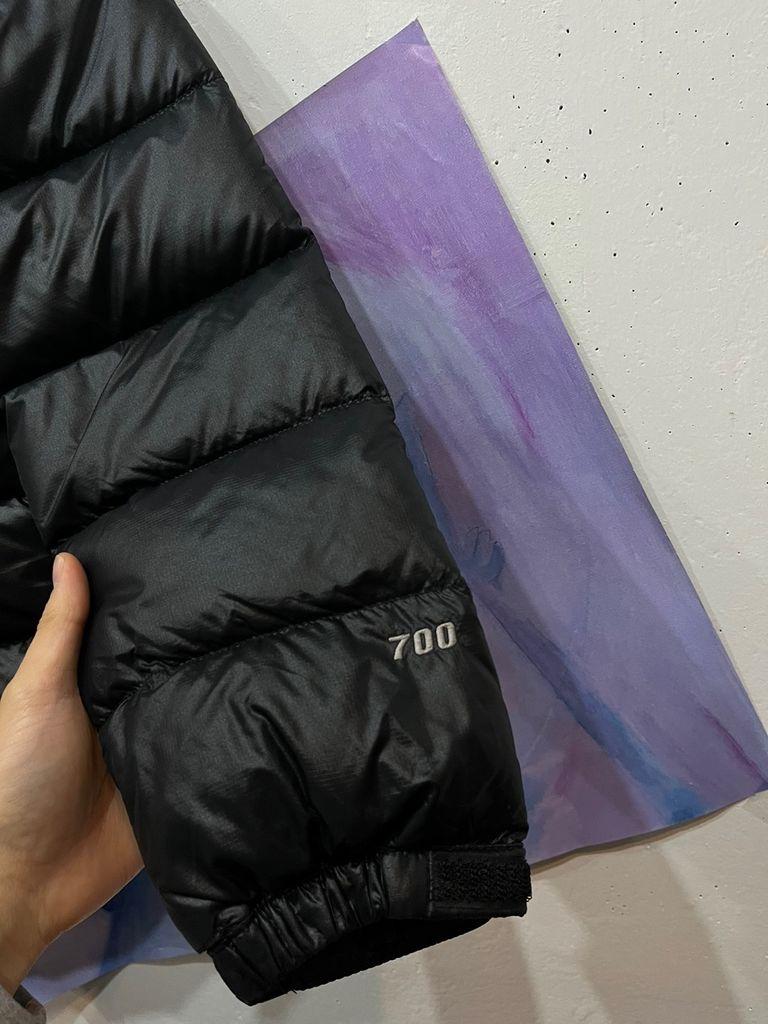 노스페이스 우먼즈 눕시 700 구스다운 패딩 블랙 4