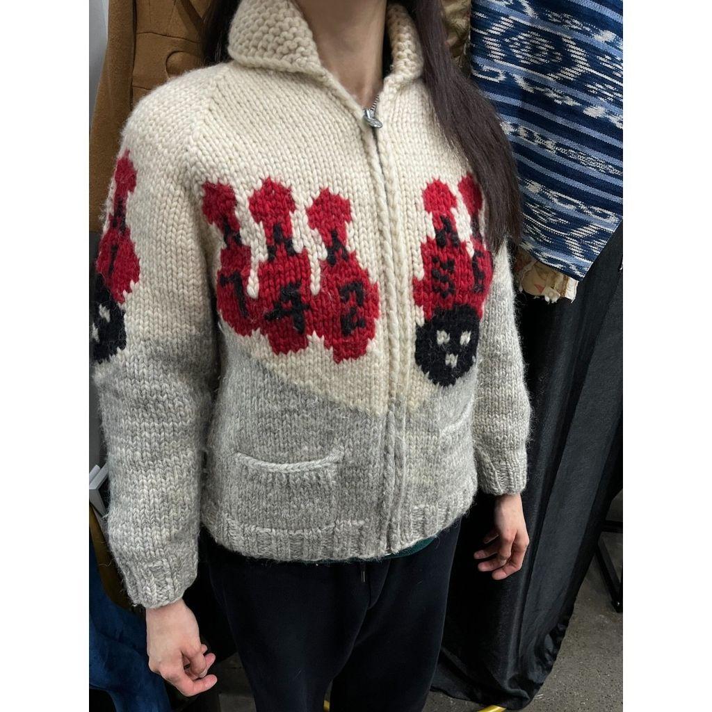 Canadian Sweater Company 볼링 코위찬 우먼즈 Made In CANADA 4