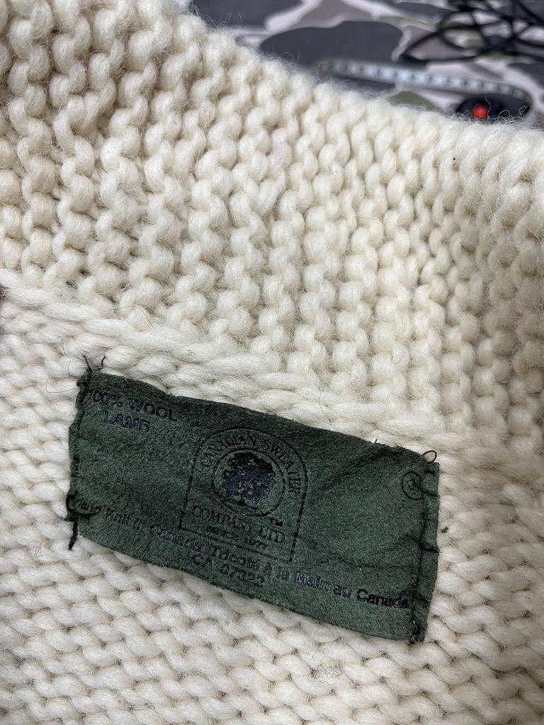 Canadian Sweater Company 볼링 코위찬 우먼즈 Made In CANADA 9