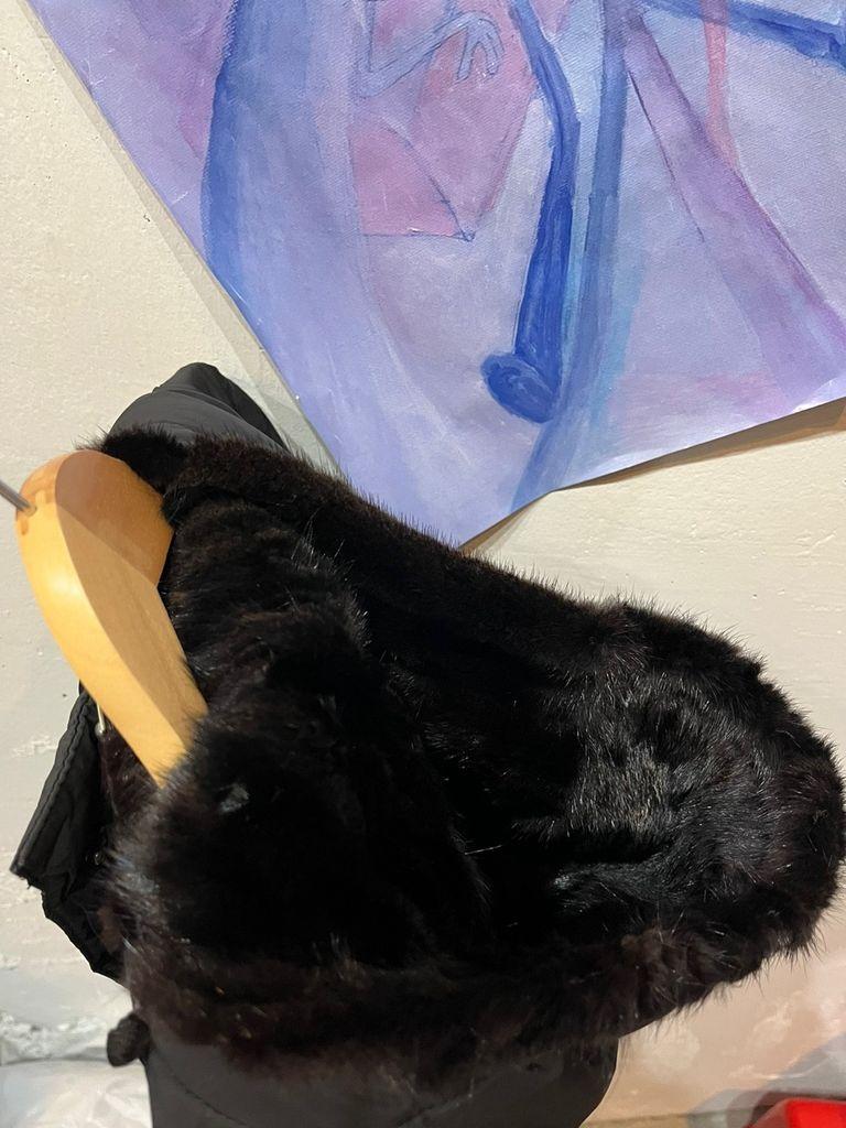 한섬 타임 리얼밍크 트리밍 야상점퍼 9