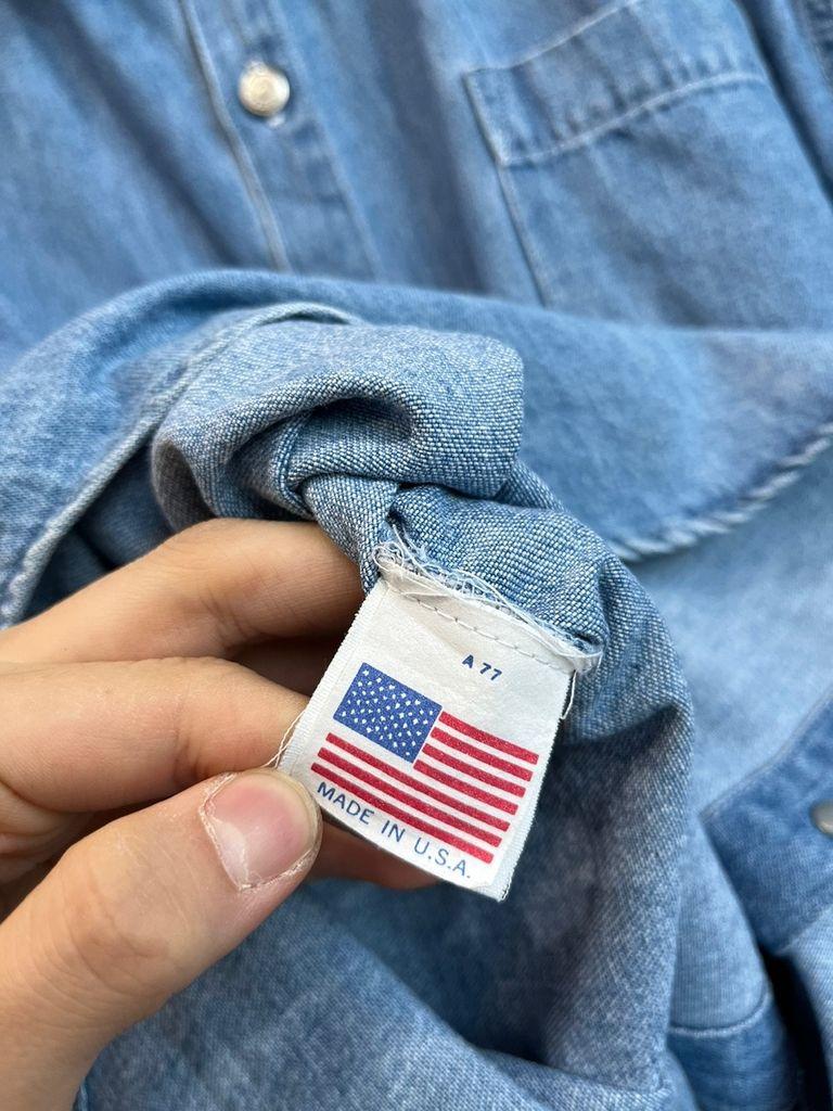 90s TOO CUTE 베티붑 데님셔츠 made in USA 9
