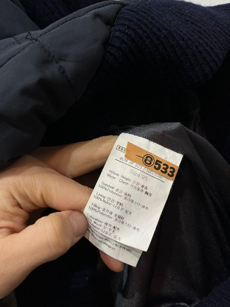 루이까스텔 방풍 점퍼 니트 패딩 네이비 95 6