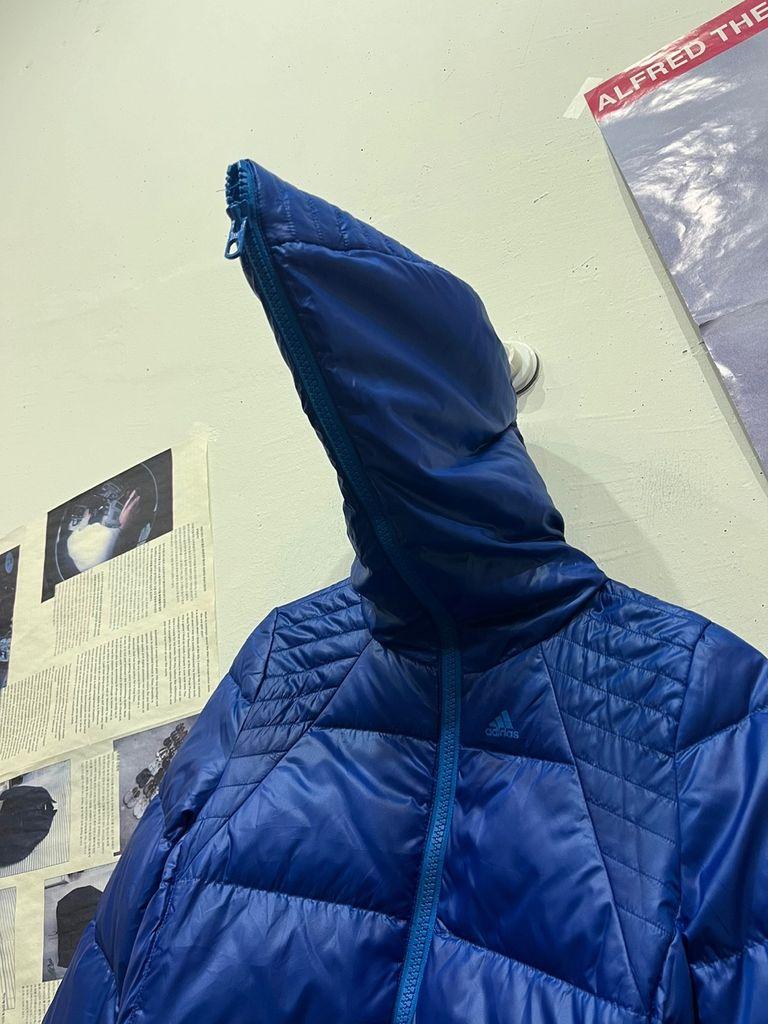 아디다스 덕다운 풀집업 패딩 우먼즈 블루 2