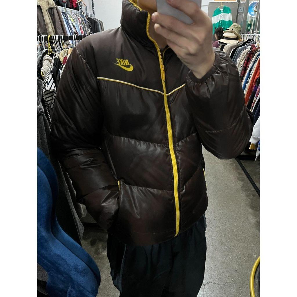 나이키 재팬 덕다운 패딩 브라운 옐로 L 3