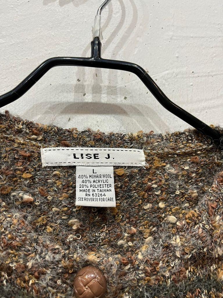 LISE J 모헤어 가디건 우먼즈 8