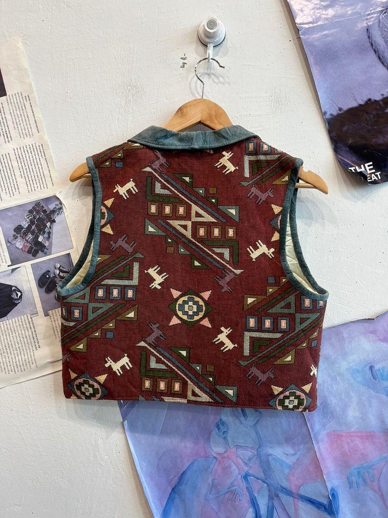 Native Components 아메리칸 네이티브 핸드메이드 콘쵸 베스트 Made In 3