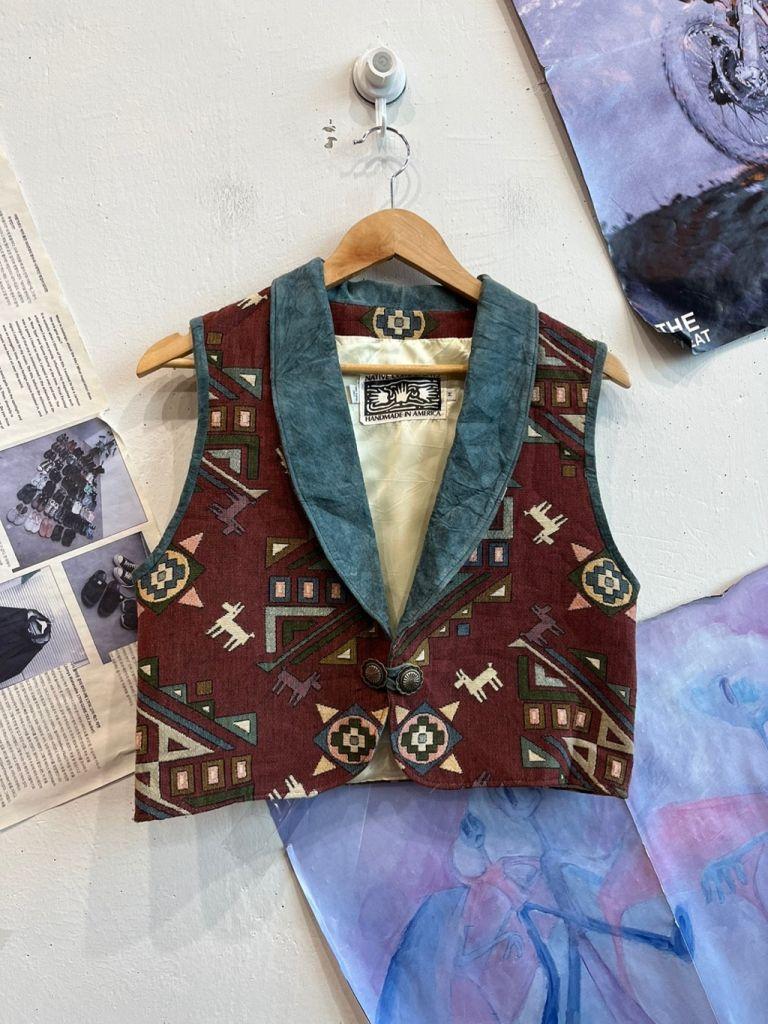 Native Components 아메리칸 네이티브 핸드메이드 콘쵸 베스트 Made In 2