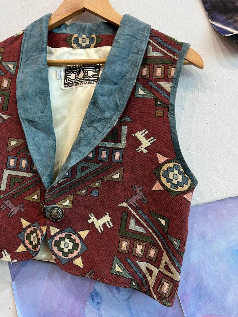 Native Components 아메리칸 네이티브 핸드메이드 콘쵸 베스트 Made In 5