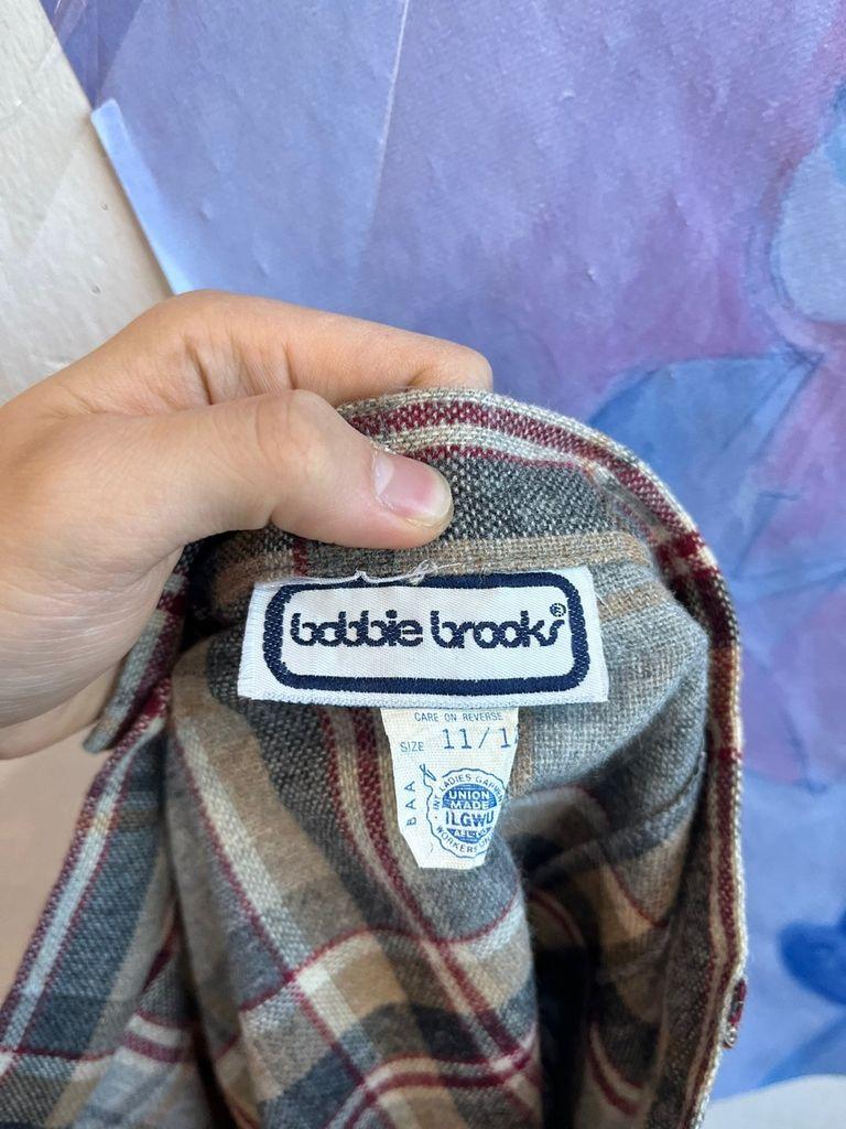 Made In USA bobbie brooks 체크 스커트 5