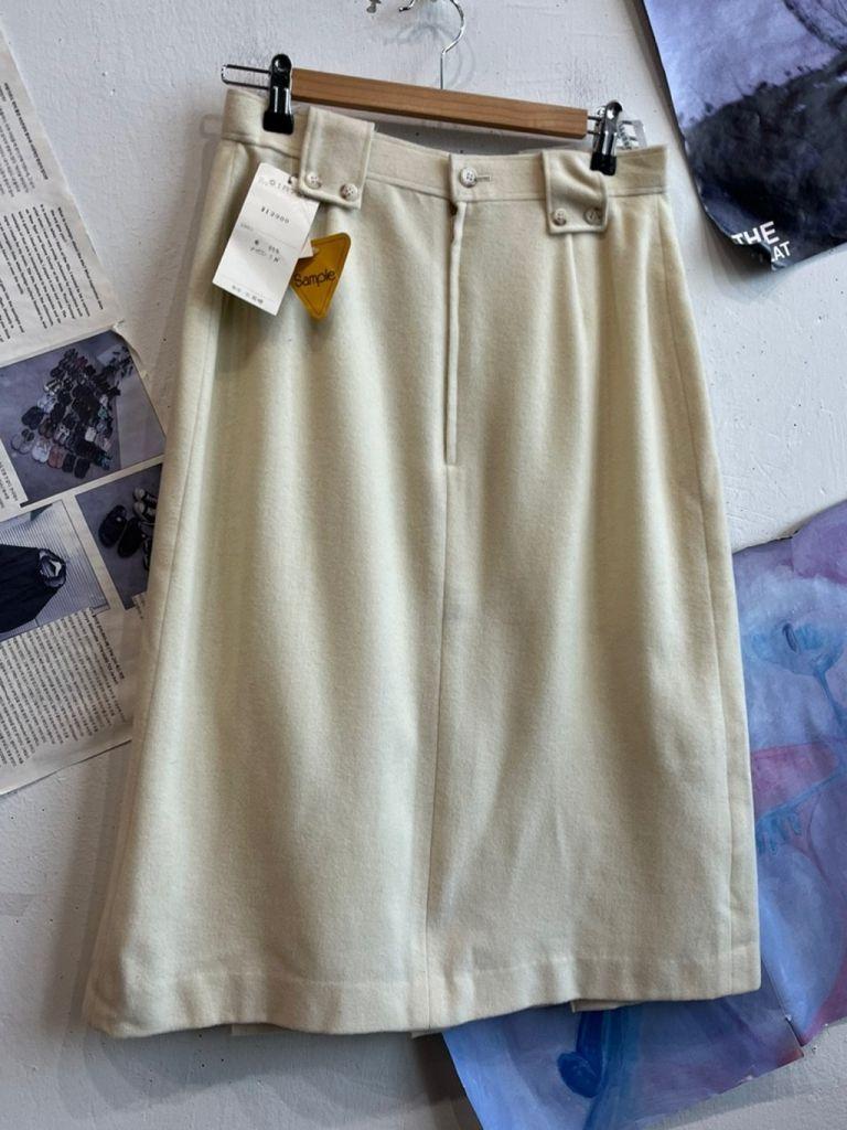HANASAKI 울 스커트 made in JAPAN 2