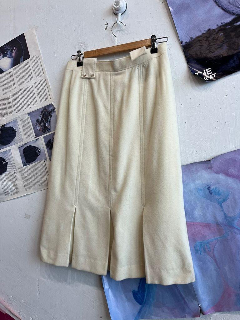 HANASAKI 울 스커트 made in JAPAN 4