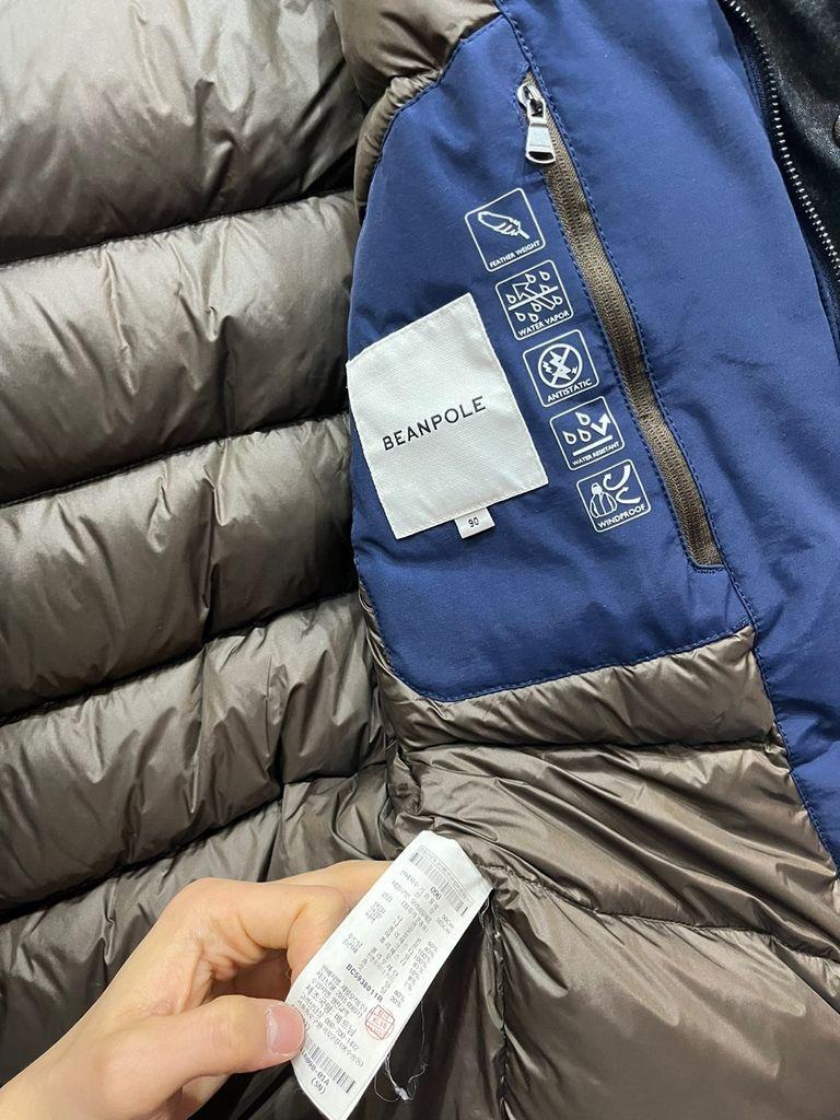 빈폴 라쿤퍼 덕다운 여성 패딩 90 8