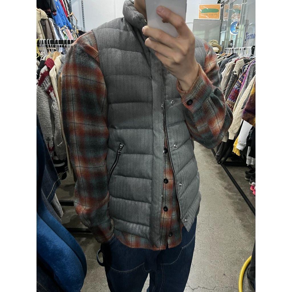 유나이티드 애로우즈 헤링본 클래식 덕다운 패딩 베스트 3