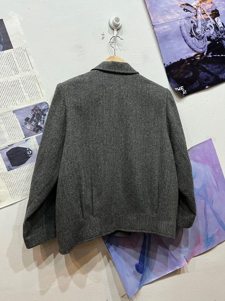 Made in Japan 헤링본 울 블레이저 자켓 우먼즈 4