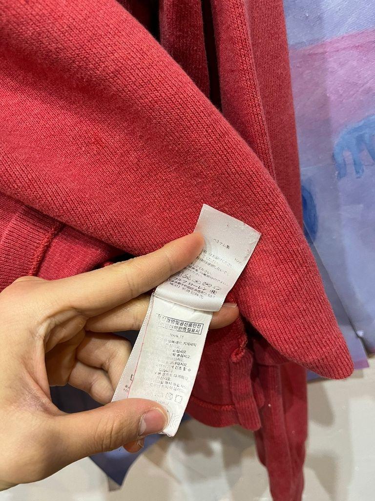 폴로랄프로렌 반집업 니트 코랄 XL 8