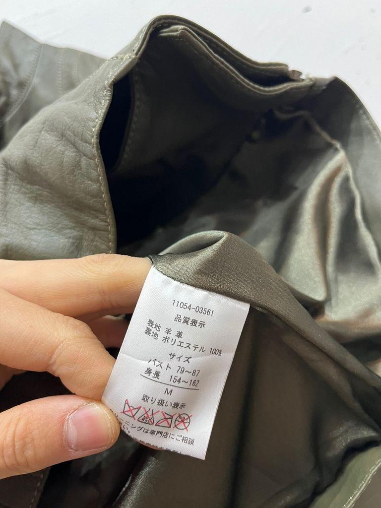 일본빈티지 RULE 양가죽 바이커 자켓 우먼즈 7