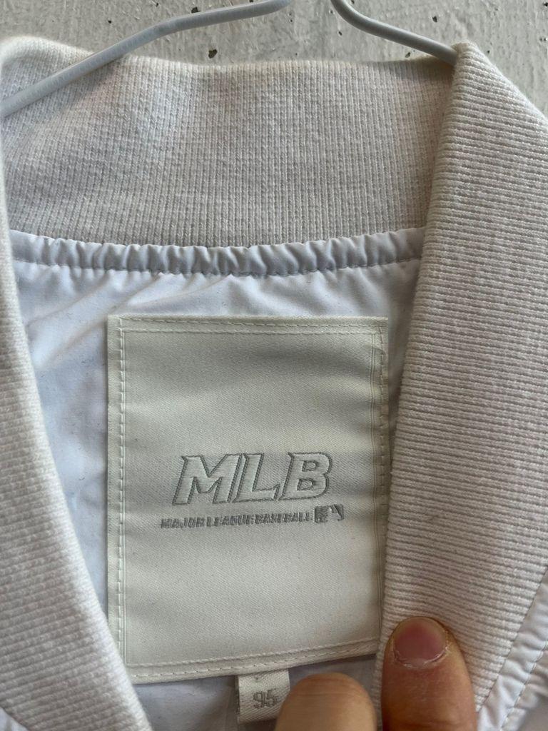 MLB 뉴욕양키즈 화이트 블루종 자켓 6