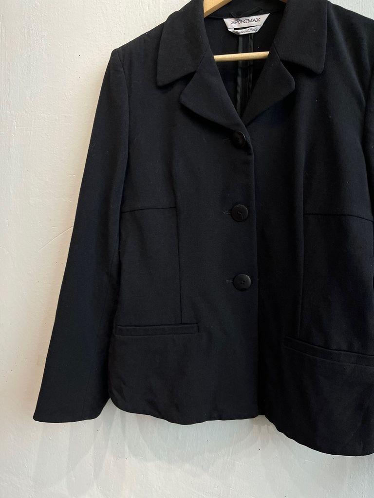 막스마라 SPORTMAX 미니멀 자켓 Made in Italy 4