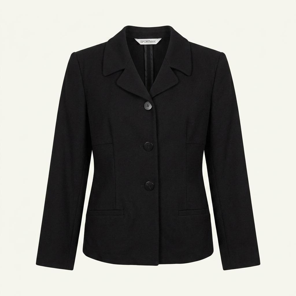 막스마라 SPORTMAX 미니멀 자켓 Made in Italy 1