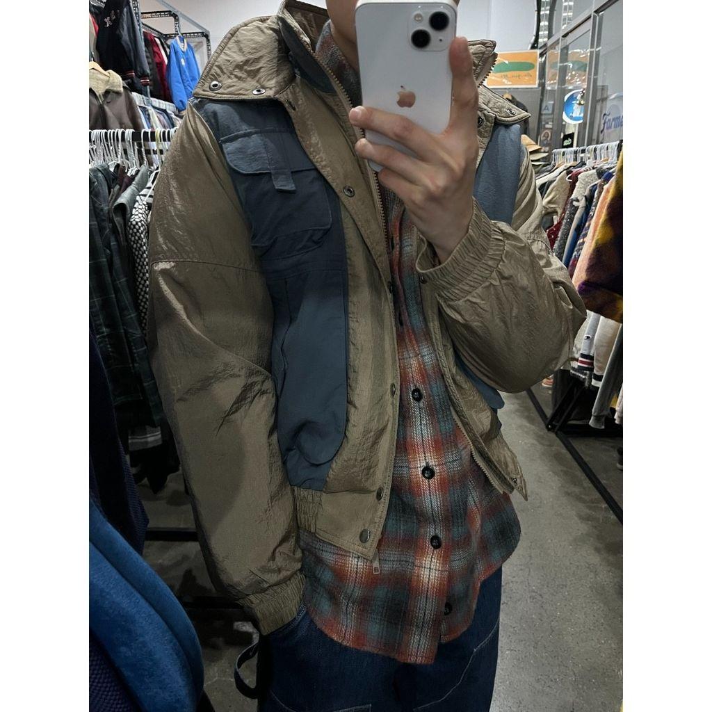일본빈티지 BOB JOHNES 나일론 봄버자켓 4