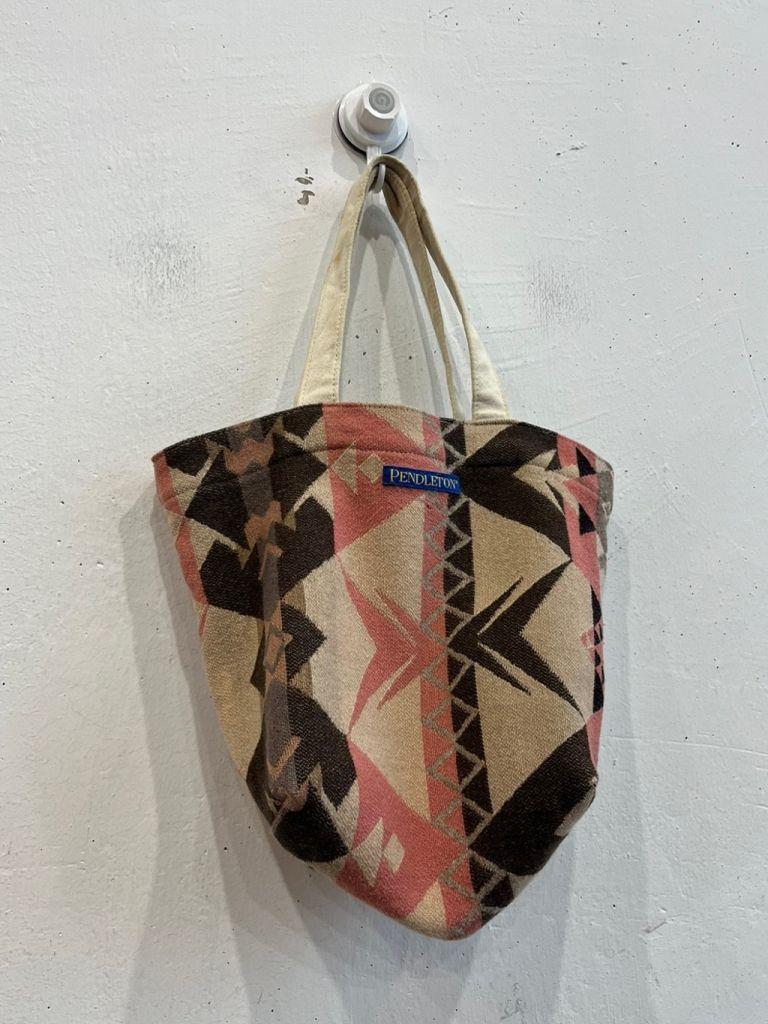 PENDLETON 펜들턴 나바호 아즈텍 퓨어울 미니 토트백 2
