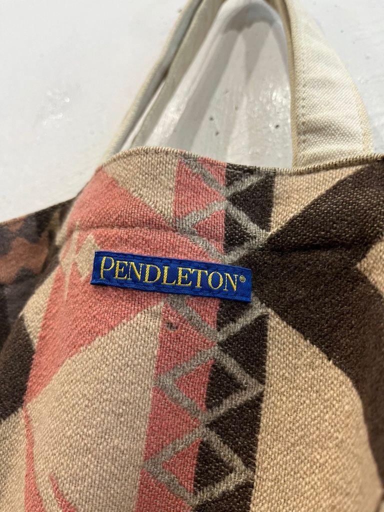 PENDLETON 펜들턴 나바호 아즈텍 퓨어울 미니 토트백 6