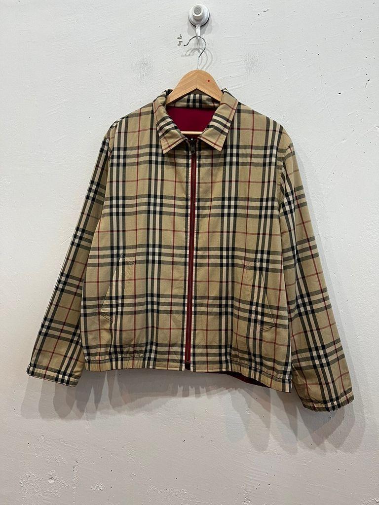 버버리 아카이브 리버시블 블루종 자켓 3