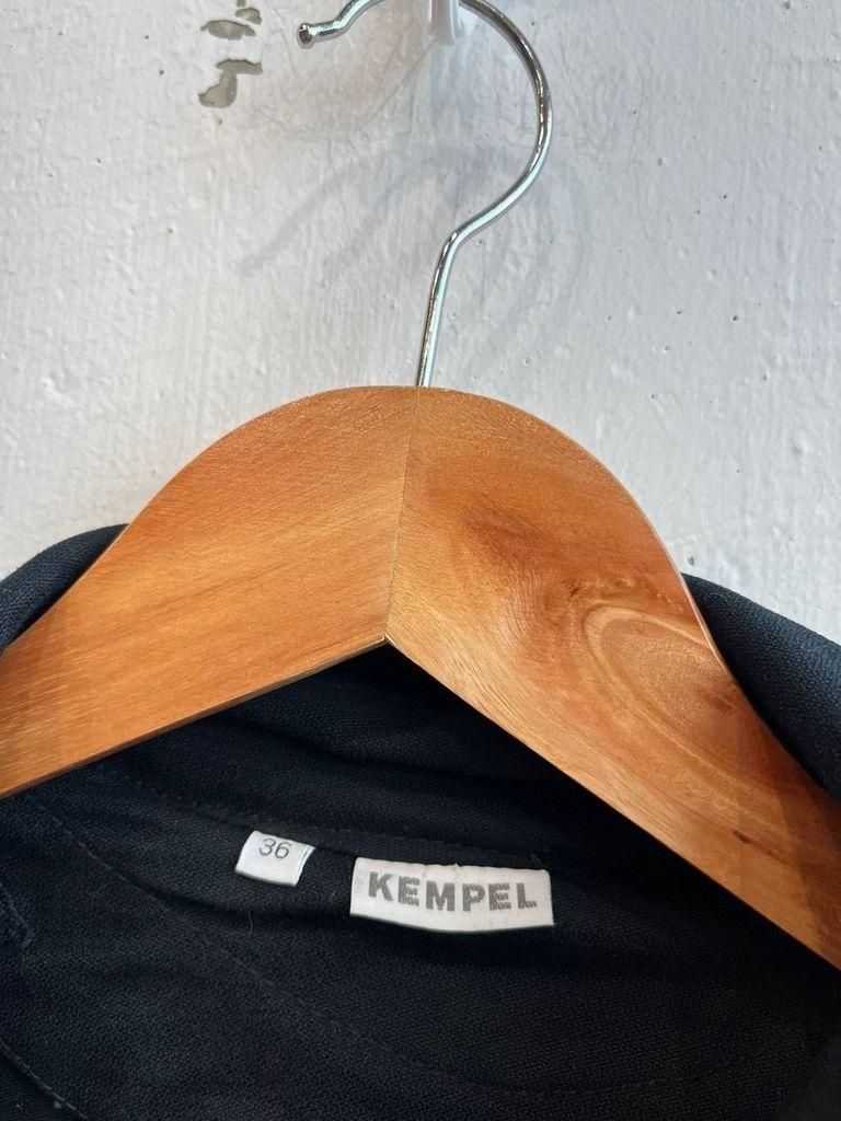 유럽빈티지 KEMPEL 캠펠 트렌치코트 블랙 우먼즈 4