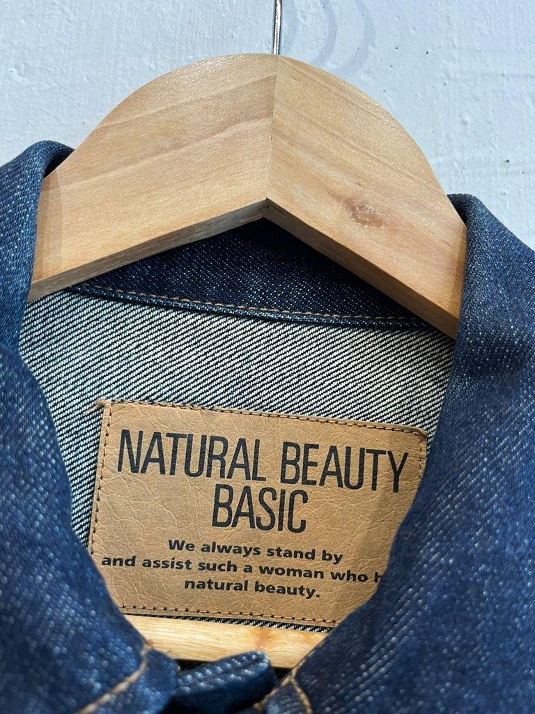 Natural Beauty Basic 데님자켓 우먼즈 Made in JAPAN 5
