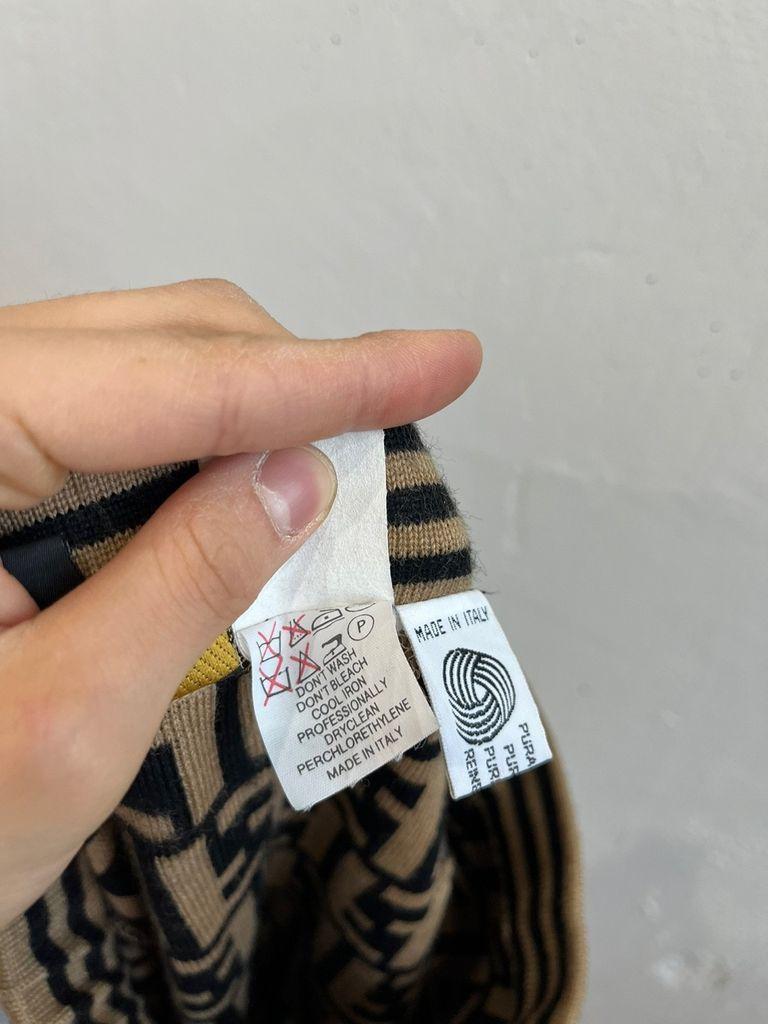 FENDI 펜디 주카패턴 울 랩스커트 8