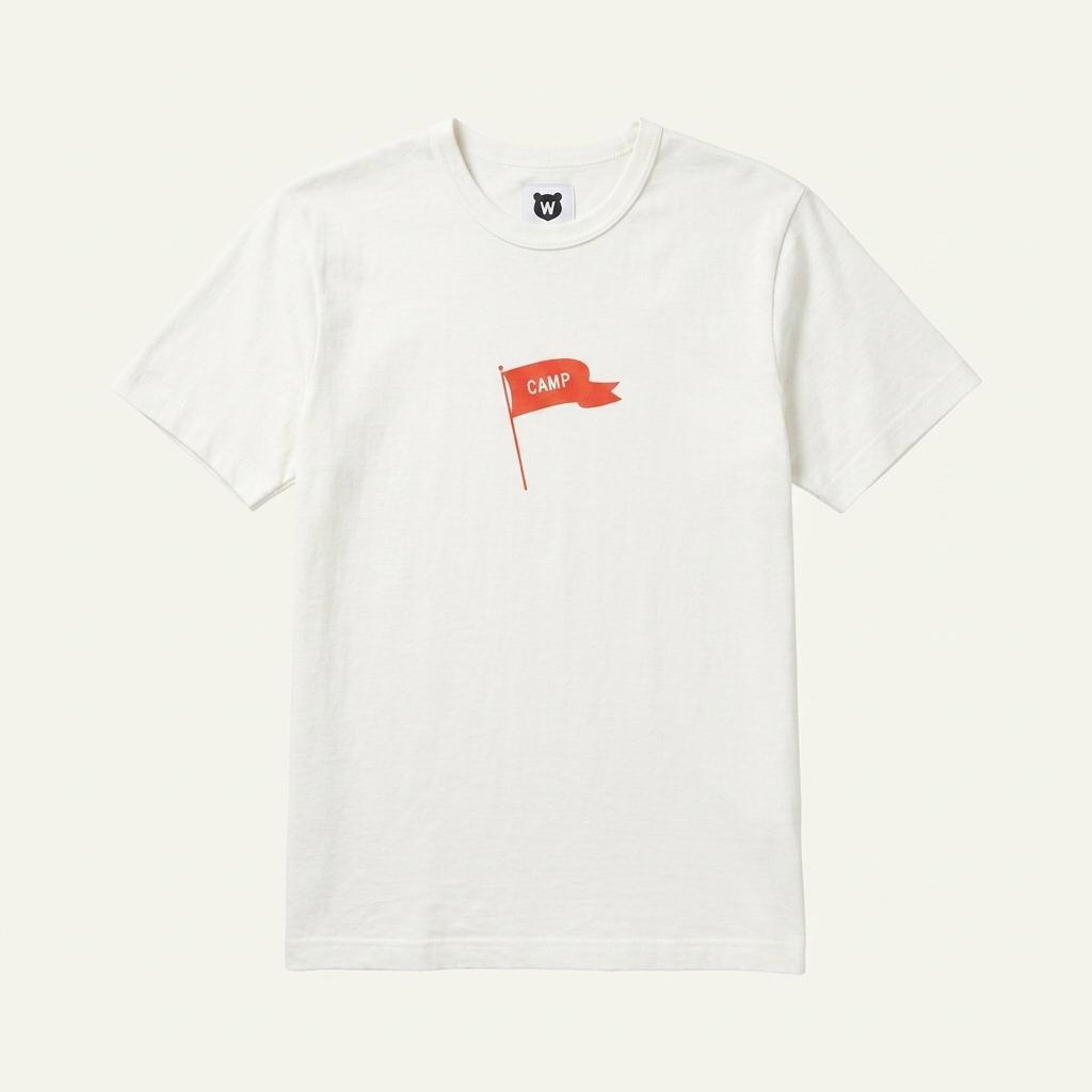 LOGOS 캠프 반팔 티셔츠 Made in JAPAN 1