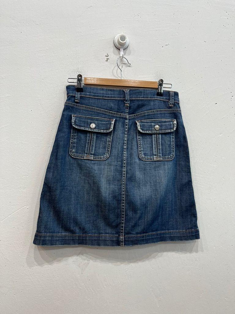 GAP 갭 멀티포켓 데님 스커트 4