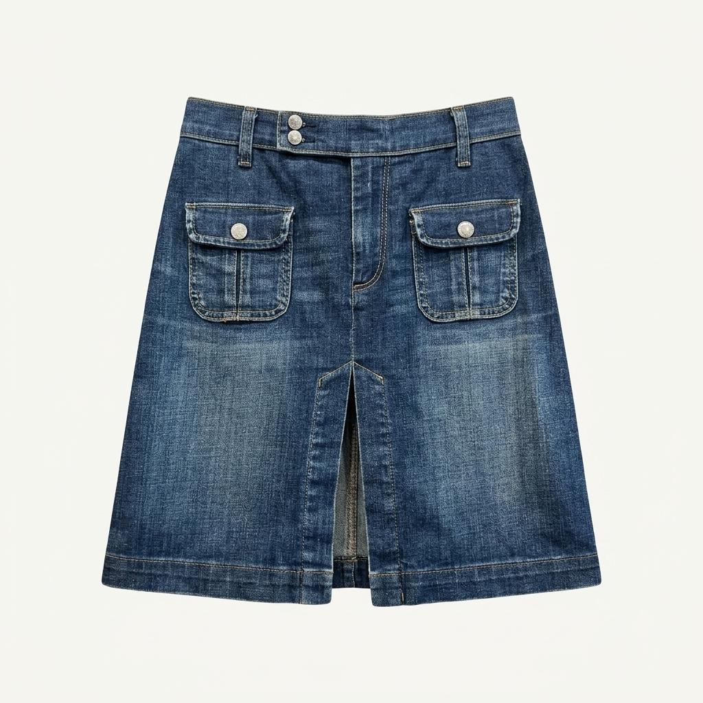 GAP 갭 멀티포켓 데님 스커트 1