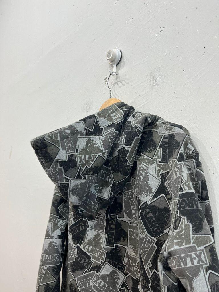 X LARGE 엑스라지 모노그램 후드 L 5