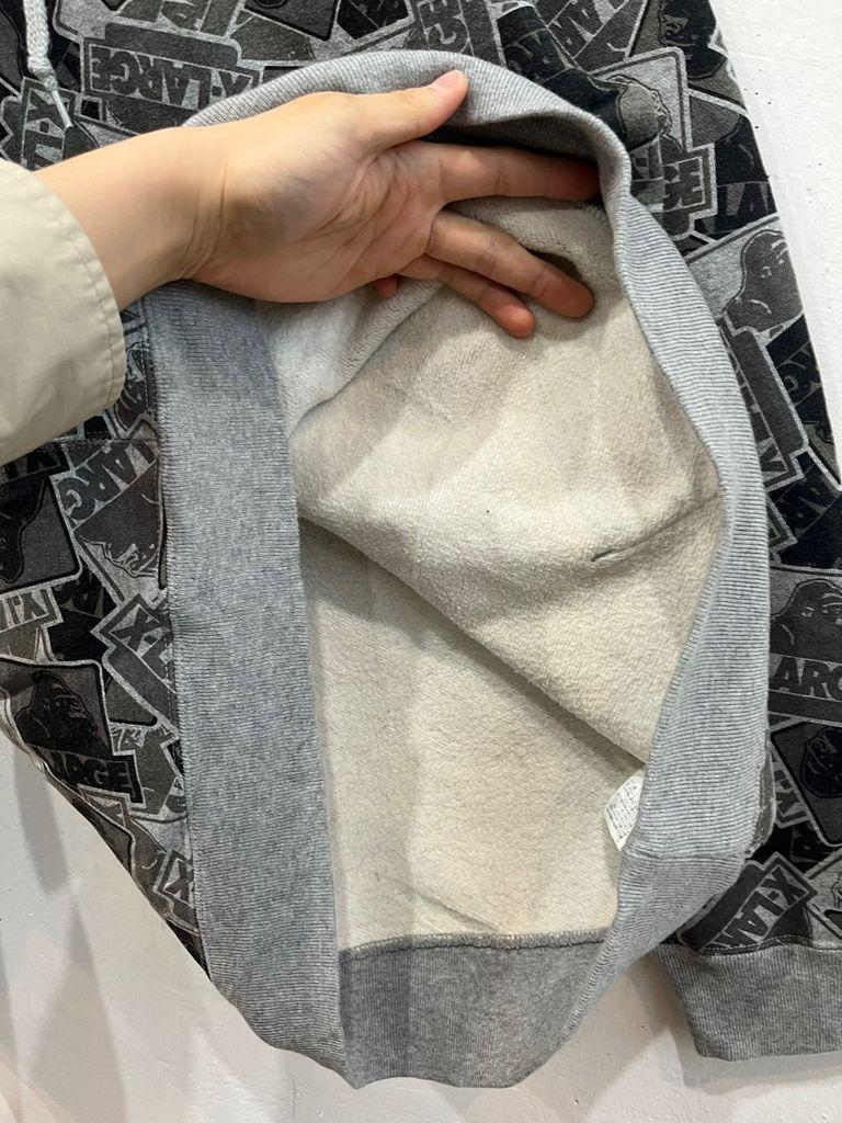 X LARGE 엑스라지 모노그램 후드 L 8