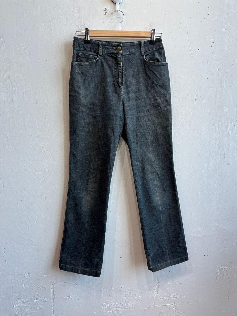 LANVIN 랑방 로고 데님팬츠 우먼즈 Made in JAPAN 4