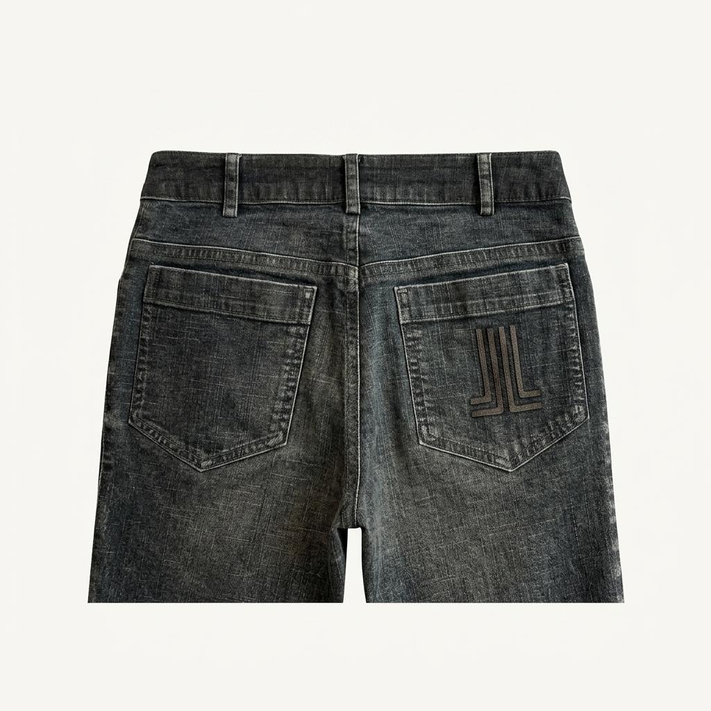 LANVIN 랑방 로고 데님팬츠 우먼즈 Made in JAPAN 1