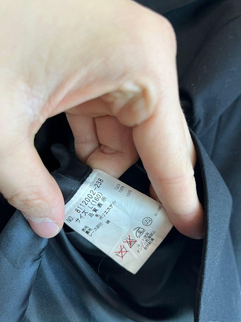메조피아노 퓨어울 더블 블레이저 자켓 블랙 8