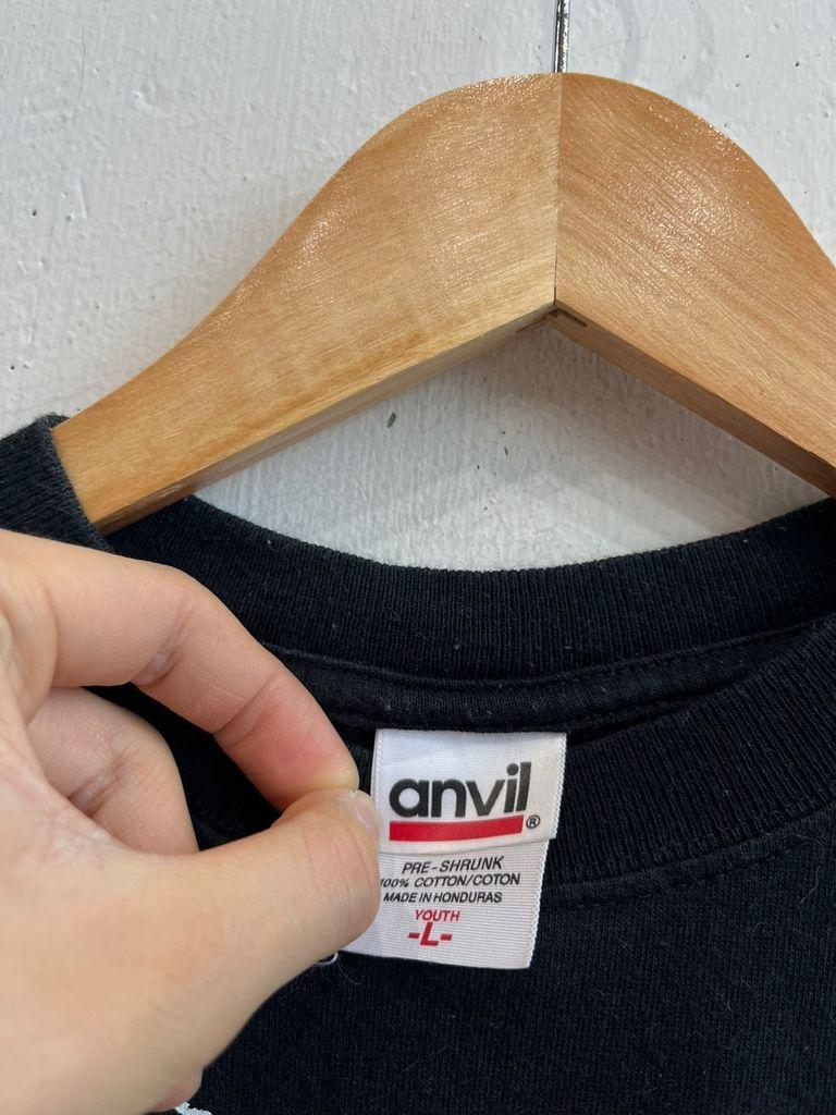 미국빈티지 ANVIL 락펑크 스컬 반팔 티셔츠 우먼즈 4