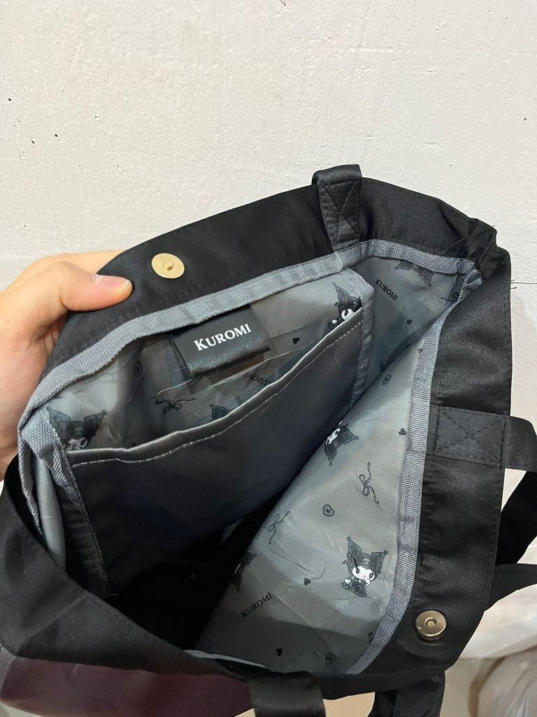 산리오 쿠로미 일본한정 리본 토트백 5