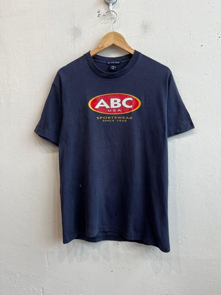ABC 스포츠웨어 빈티지 반팔 티셔츠 Made in USA 2